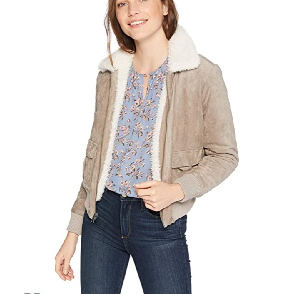 NWT cupcakes and cashmere Reversible Bomber Jacket